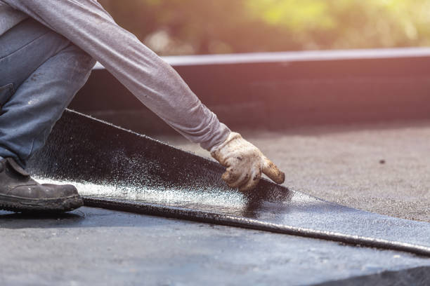Professional Exterior Waterproofing technician working in Dexter, OR